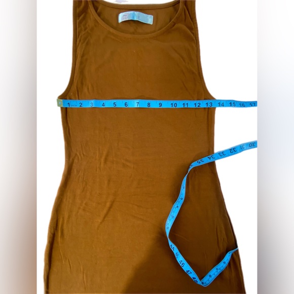 Free People Beach burnt orange  dress cover up XS NWOT - Picture 5 of 8